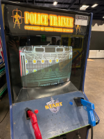 POLICE TRAINER UPRIGHT TARGET SHOOTER ARCADE GAME SEGA - 6