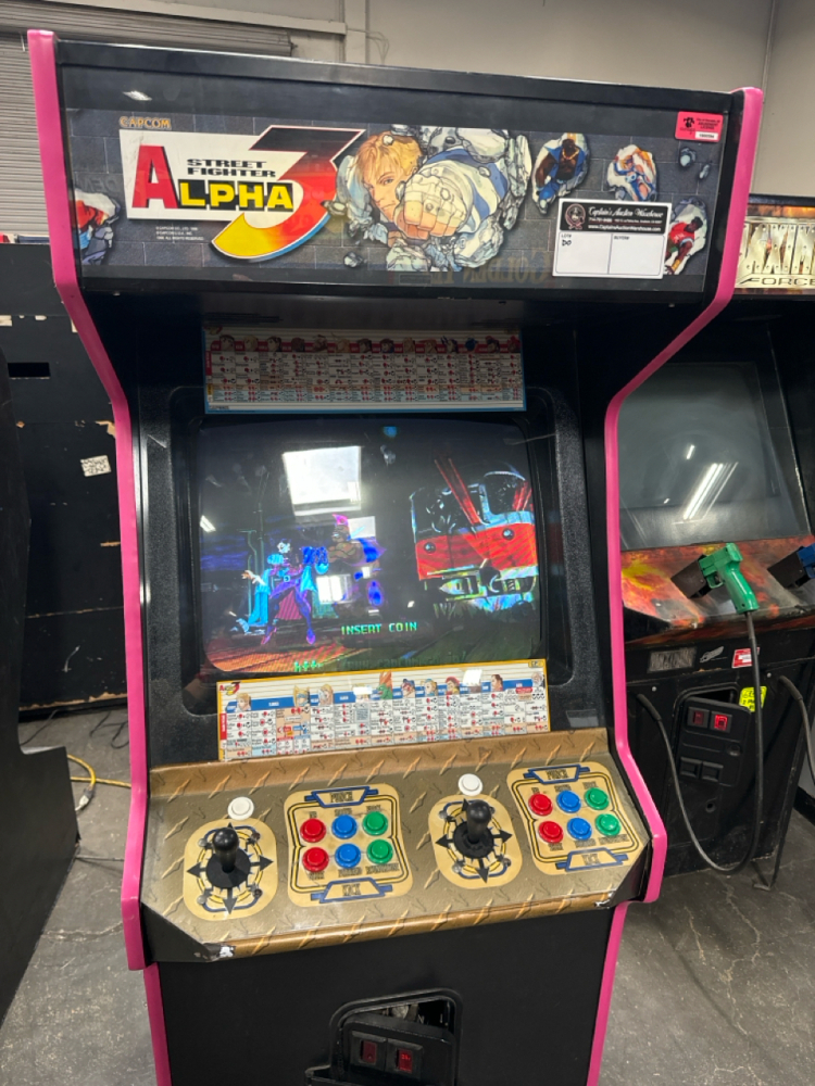 STREET FIGHTER ALPHA 3 UPRIGHT ARCADE GAME CAPCOM