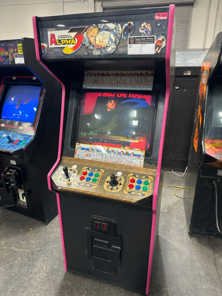 STREET FIGHTER ALPHA 3 UPRIGHT ARCADE GAME CAPCOM