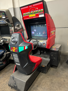 BATTLE GEAR 2 SITDOWN DRIVER ARCADE GAME TAITO