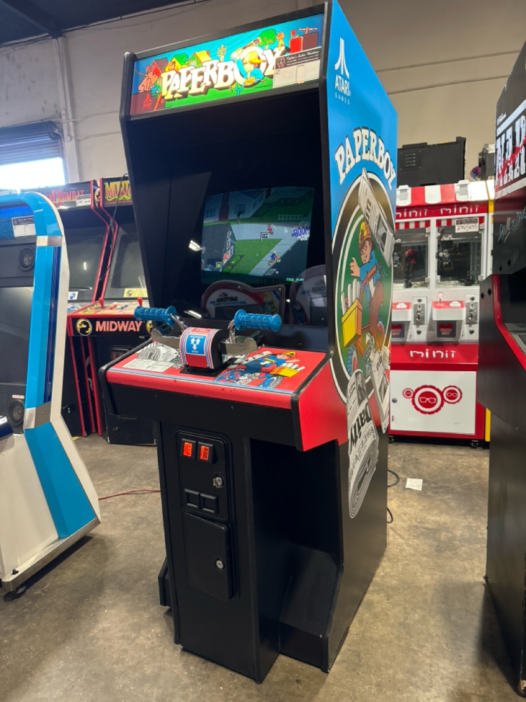 PAPERBOY CLASSIC UPRIGHT ARCADE GAME ATARI