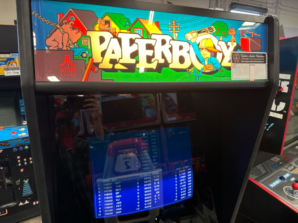 PAPERBOY CLASSIC UPRIGHT ARCADE GAME ATARI