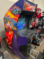 CRUISIN USA DELUXE SITDOWN DRIVER ARCADE GAME MIDWAY - 2