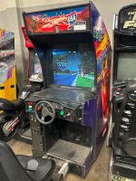 CRUISIN USA DELUXE SITDOWN DRIVER ARCADE GAME MIDWAY - 5