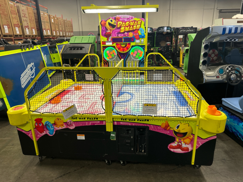 PAC-MAN SMASH FULL SIZE AIR HOCKEY DELUXE TABLE by NAMCO