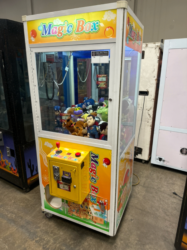 MAGIC BOX PLUSH PRIZE CRANE MACHINE