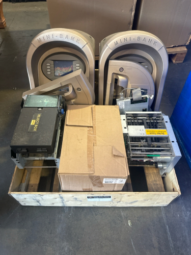 1 PALLET LOT - MISC ATM MACHINE PARTS