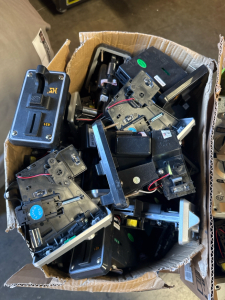 BOX LOT- ELECTRONIC COIN MECHS, SOME NEW, L@@K!! 1