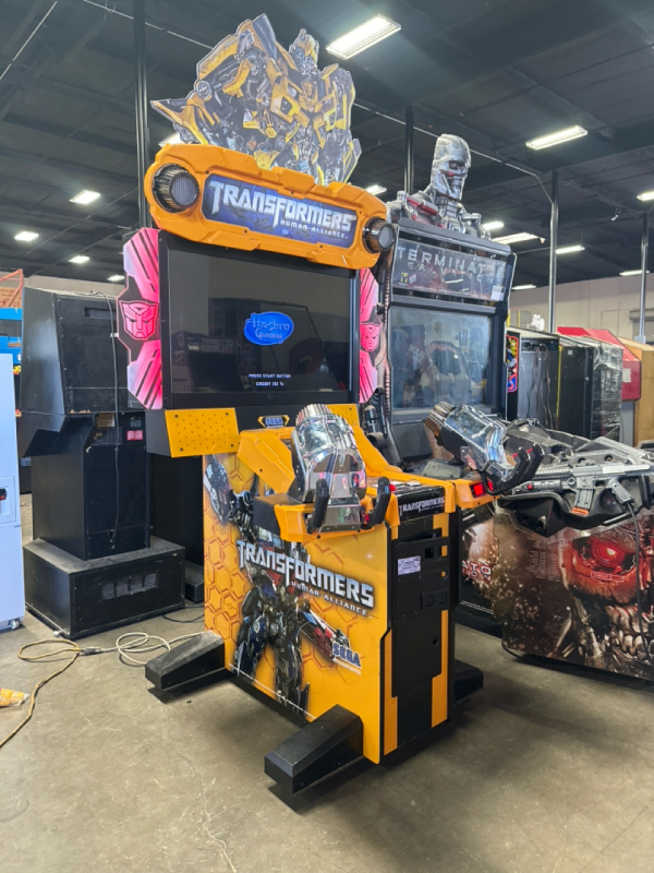 TRANSFORMERS HUMAN ALLIANCE SHOOTER ARCADE GAME