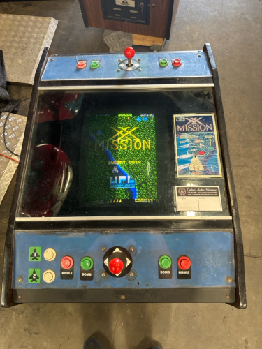 MISSION COCKTAIL TABLE ARCADE GAME SEGA