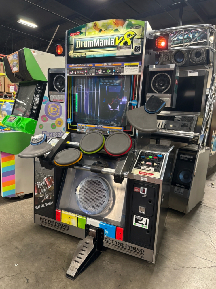 DRUM MANIA V8 MUSIC RYTHYM ARCADE GAME