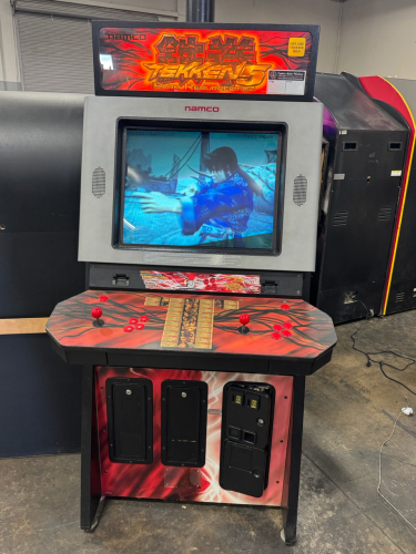 TEKKEN 5 DARK RESURRECTION ARCADE GAME NAMCO DEDICATED CAB