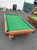 POOL TABLE 7' SLATE TOP POCKET TABLE #3 - 2