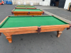 POOL TABLE 7' SLATE TOP POCKET TABLE #3 - 5