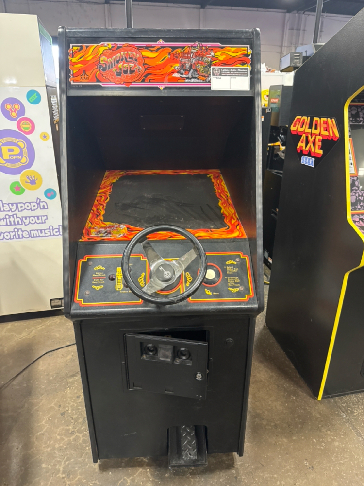 SMOKEY JOE UPRIGHT ARCADE GAME ATARI
