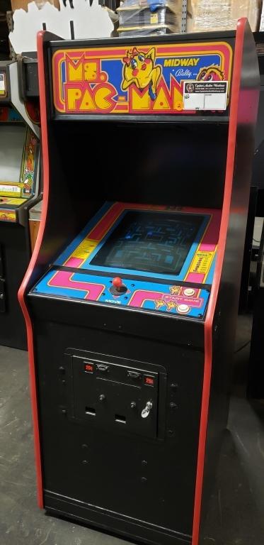 pac man games arcade