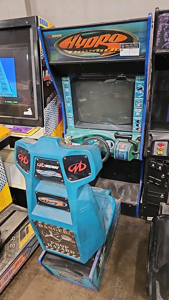 HYDRO THUNDER BOAT RACING ARCADE GAME MIDWAY