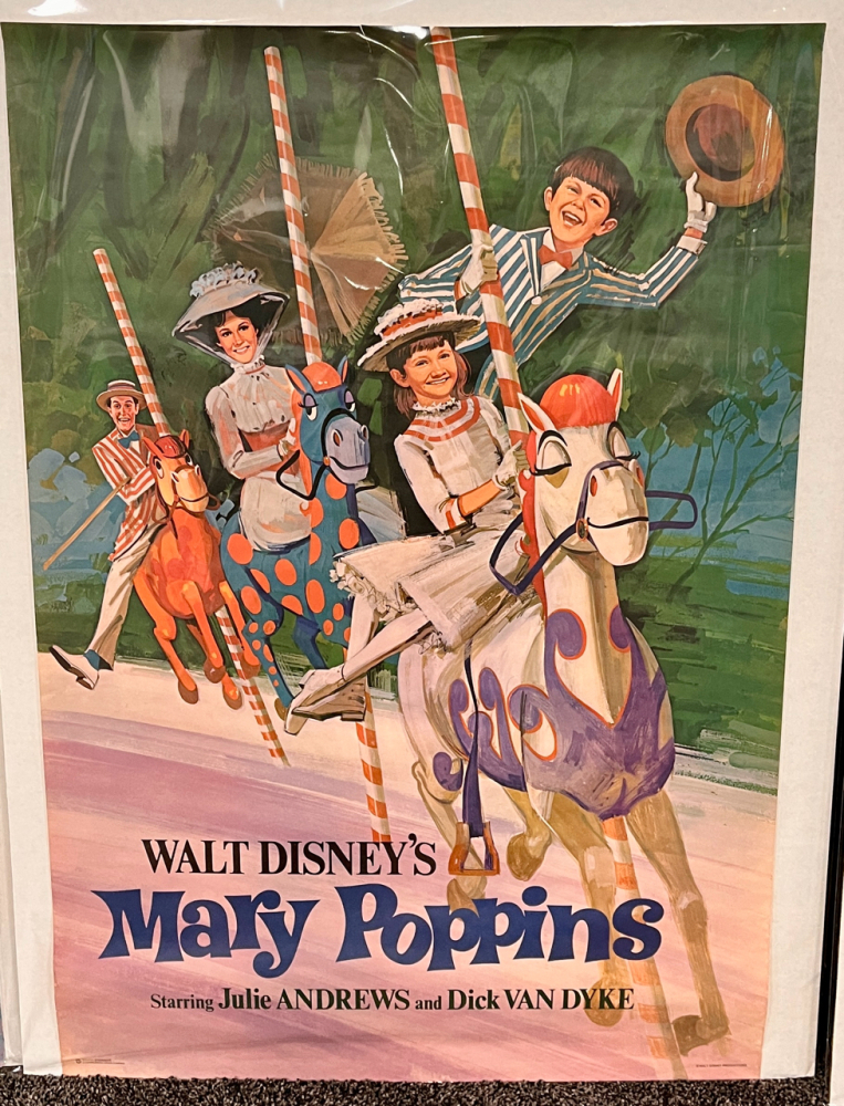LOT OF (3) DISNEY'S MARY POPPINS PROMOTIONAL POSTERS!