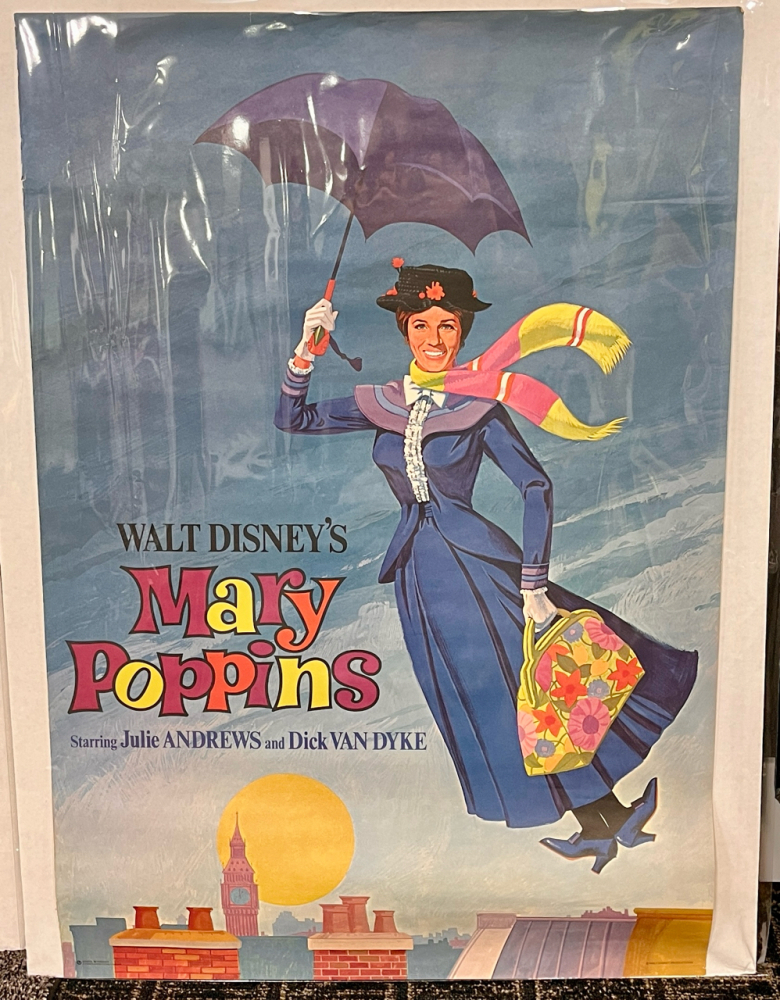 LOT OF (3) DISNEY'S MARY POPPINS PROMOTIONAL POSTERS!