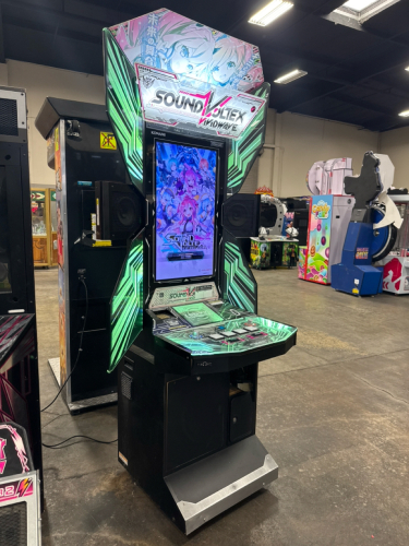 SOUND VOLTEX UPRIGHT RHYTHM MUSIC ARCADE GAME