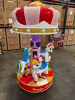 HAPPY CHILDHOOD KIDDIE CAROUSEL RIDE NEW COIN OPERATED - 2