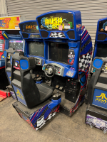 SAN FRANCISCO RUSH 2049 LEADER SITDOWN ARCADE GAME