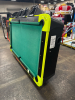 POOL TABLE DYNAMO W/ FLUORESCENT YELLOW TOP COIN OP - 4