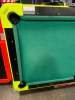 POOL TABLE DYNAMO W/ FLUORESCENT YELLOW TOP COIN OP - 5