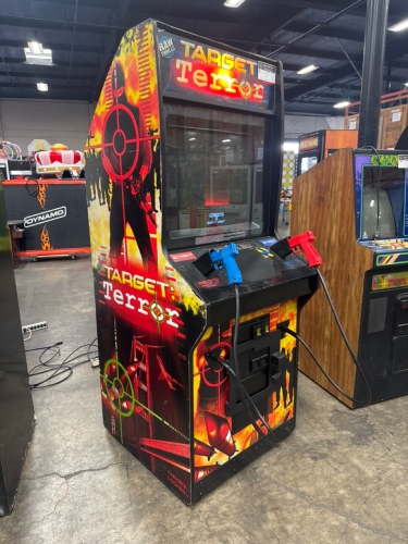 TARGET TERROR 2-PLAYER ARCADE GAME RAW THRILLS