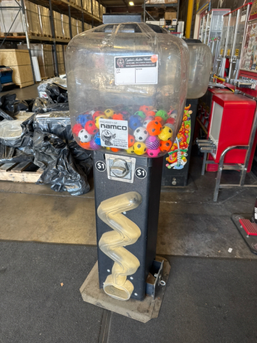 ZIG ZAG SUPER BALL PRIZE DISPENSER OK MFG #1