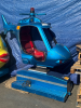 BLUE HELICOPTER KIDDIE RIDE