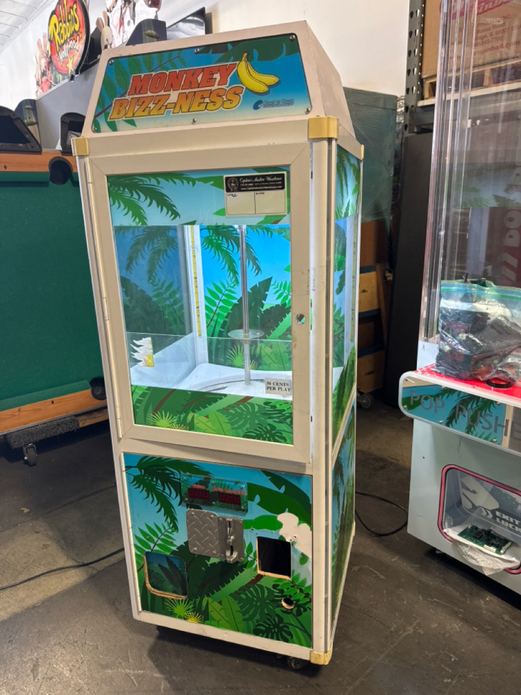 Monkey Asap Machine MONKEY BIZZ-NESS TOY EGG VENDING MACHINE