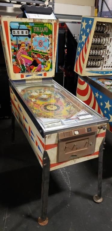 FUNLAND PINBALL MACHINE GOTTLIEB PROJECT