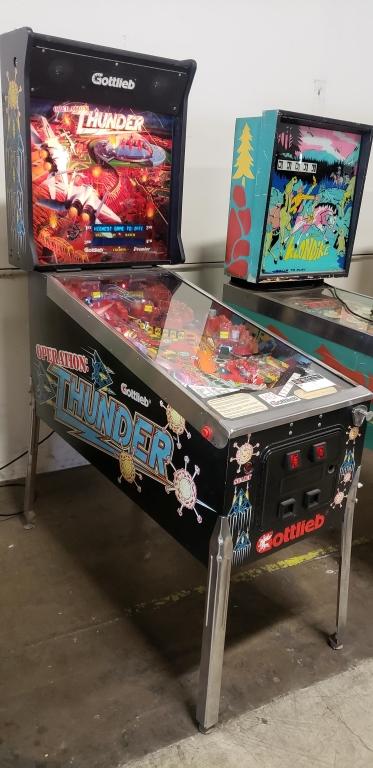 OPERATION THUNDER PINBALL MACHINE GOTTLIEB