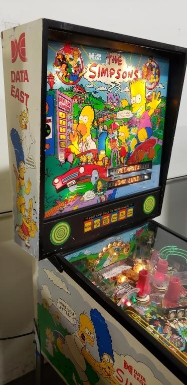 1990 simpsons pinball machine bad switch