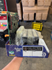 BOX LOT - NEO GEO PC BOARD W/ 4 CARTRIDGES