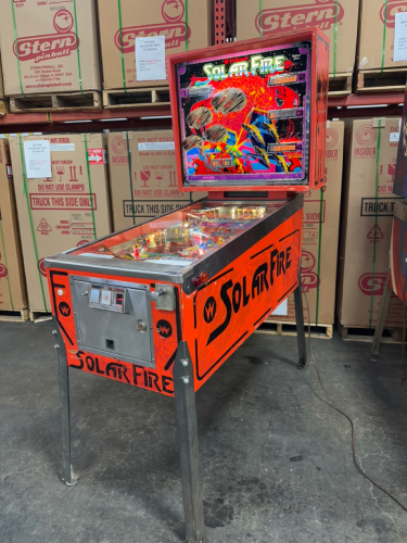 SOLAR FIRE PINBALL MACHINE MACHINE WILLIAMS