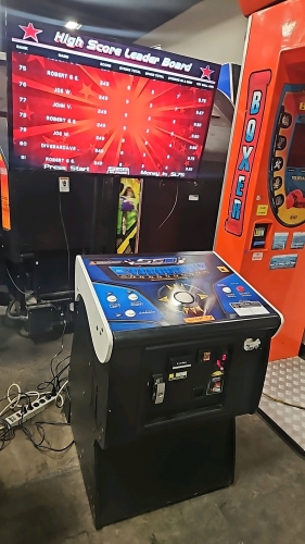 SILVER STRIKE BOWLING LIVE PEDESTAL ARCADE GAME W/ LCD MONITOR