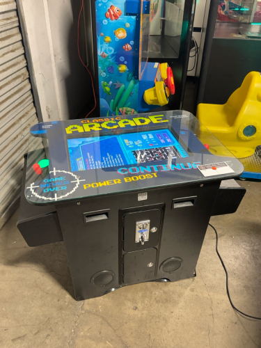 GAME ELF COCKTAIL TABLE ARCADE GAME W/ LCD MONITOR #1