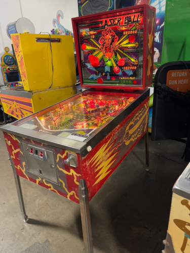 LASER BALL WIDE BODY PINBALL MACHINE CLASSIC WILLIAMS