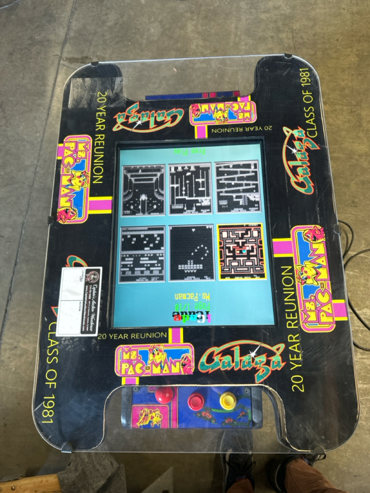 Multicade Table 60 IN 1 MULTICADE COCKTAIL TABLE ARCADE GAME