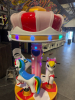 KIDDIE RIDE 3 HORSE CAROUSEL BRAND NEW HAPPY CHILDHOOD - 6