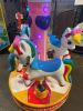 KIDDIE RIDE 3 HORSE CAROUSEL BRAND NEW HAPPY CHILDHOOD - 7