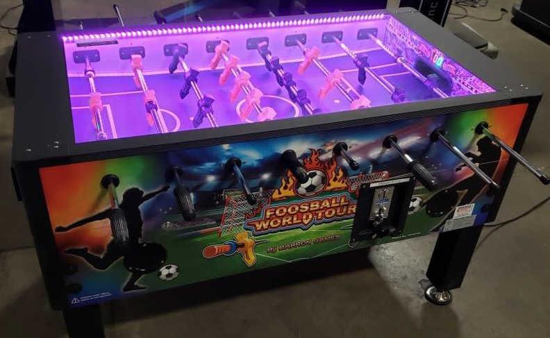 WORLD TOUR FOOSBALL by BARRON GAMES L@@K!!