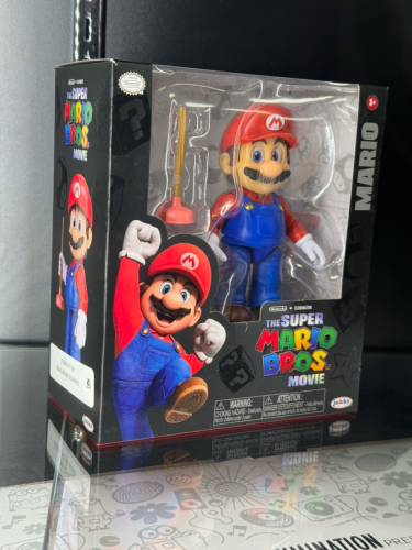 THE SUPER MARIO BROS. MOVIE MARIO & LUIGI FIGURINES