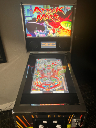 ARCADE 1UP ATTACK FROM MARS MULTI GAME PINBALL MACHINE VIRTUAL PINBALL