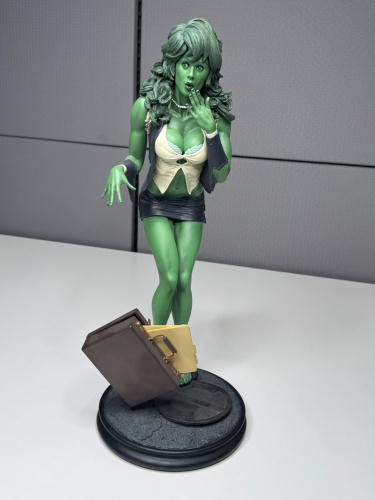 SHE-HULK 'COMIQUETTE' SIDESHOW STATUE