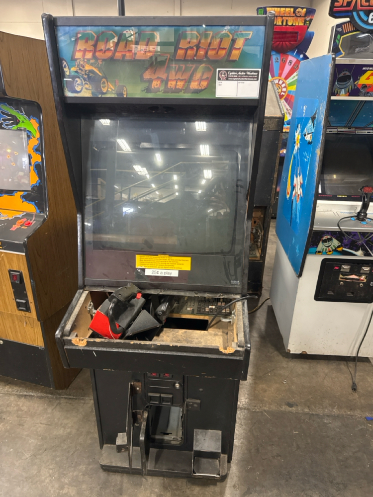ROAD RIOT PROTOTYPE ARCADE GAME PROJECT