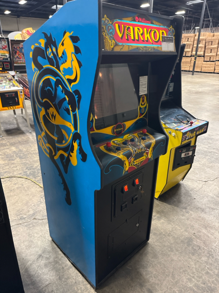 VARKON PINBALL ARCADE GAME WILLIAMS SUPER RARE!! WORKING L@@K!!