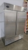 SABA TWO DOOR STAINLESS STEEL COMMERCIAL REACH IN FREEZER - 7
